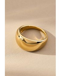 By Anthropologie - Water-Resistant Dome Ring - Lyst