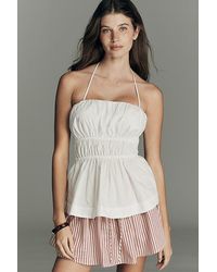 By Anthropologie - Bare Smocked Waist Top - Lyst