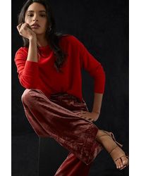 Pilcro - Alani Cashmere Mock Neck Jumper - Lyst
