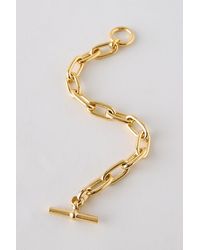 Tilly Sveaas - Small-Plated Oval Link Bracelet - Lyst