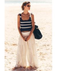 Maeve - Square-Neck Knit Tank Top - Lyst