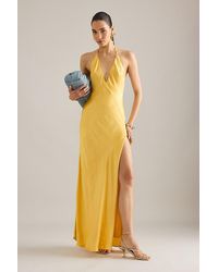 Bardot - Yve Halter Maxi Dress - Lyst