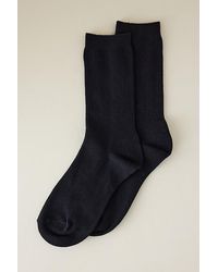 By Anthropologie - Ribbed Trouser Socks - Lyst