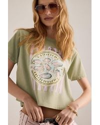 By Anthropologie - Oyster Graphic Boxy T-Shirt - Lyst