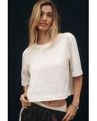 Maeve - The Corey Short-Sleeve Boxy T-Shirt By - Lyst