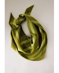 TBCo - 100% Wool Stripe Triangle Scarf - Lyst