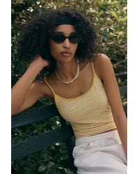 By Anthropologie - Surrey '90S Strappy Scoop Tank Top - Lyst