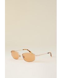 Messyweekend - Lexie Slim Metal Sunglasses - Lyst