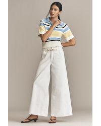 Pilcro - The Full Raver High-Rise Wide Leg Jeans By - Lyst
