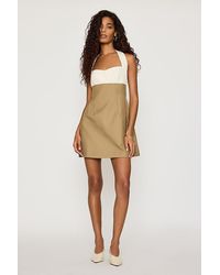 Odd Muse - Pinstripe Mini Dress - Lyst
