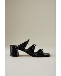Shoe The Bear - Strappy Open-toe Leather Mules - Lyst