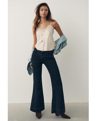 Pilcro - Retro Mid-Rise Flare Jeans - Lyst