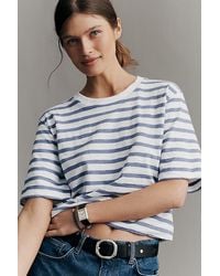 Maeve - The Corey Short-Sleeve Boxy T-Shirt By - Lyst