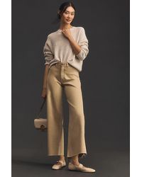 Maeve - Coletta High-Rise Crop Wide-Leg Jeans - Lyst