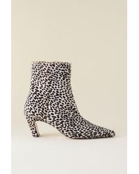 Flattered - Xena Leather Hair Boots - Lyst