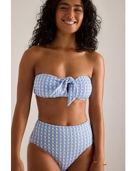 Seafolly - Cornflower High-Waisted Bikini Bottoms - Lyst
