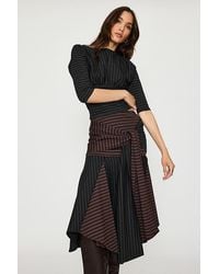 Feners - Promesa Flared Midi Skirt - Lyst