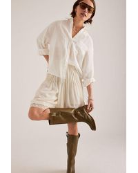 Anthropologie - Estellar Leather Boots - Lyst