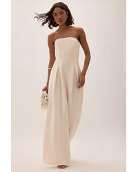 Nobody's Child - Rory Ivory Bandeau Wide-Leg Jumpsuit - Lyst