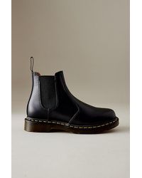 Dr. Martens - 2976 Yellow-stitch Smooth Leather Chelsea Boots - Lyst