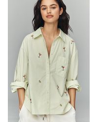 Maeve - The Shrunken Bennet Buttondown Shirt By - Lyst