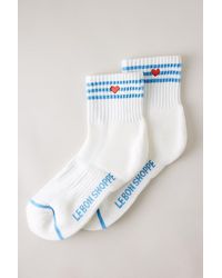 LE BON SHOPPE - Heart Stripe Socks - Lyst