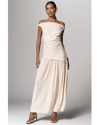 Faithfull the Brand - Roma Off-The-Shoulder Maxi Dress - Lyst