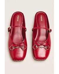 Maeve - Leather Horsebit Mules - Lyst