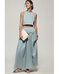 Mare Mare - X Anthropologie Basque-Waist Maxi Skirt - Lyst