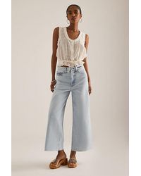 Pistola - Lana Crop Wide-Leg Jeans - Lyst