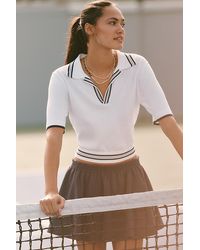 The Upside - Archie Knit Polo Shirt - Lyst