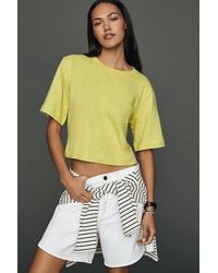 Maeve - The Corey Short-Sleeve Boxy T-Shirt By - Lyst