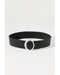By Anthropologie - Wide Oval Buckle Belt - Lyst