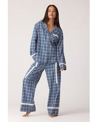 Damson Madder - Hartle Flannel Long Pyjama Set - Lyst