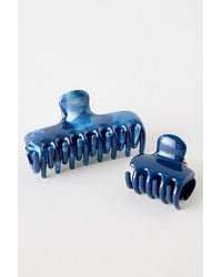 By Anthropologie - Assorted Hair Claw Clips, Set Of 2 - Lyst