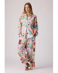 Karen Mabon - Books Long Pyjama Set - Lyst