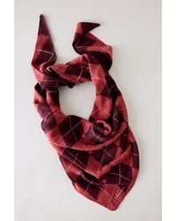 TBCo - 100% Wool Triangle Scarf - Lyst