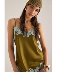 By Anthropologie - Crochet Beaded Skull Cap - Lyst