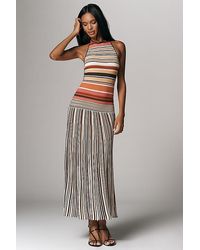 Faithfull the Brand - Maretta Knit Halter Drop-Waist Maxi Dress - Lyst
