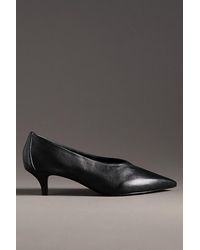 By Anthropologie - Pointed-Toe Kitten-Heel Pumps - Lyst
