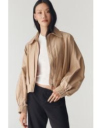 Maeve - Cotton Blend Jacket - Lyst