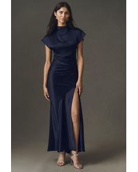 Mare Mare - Cade Satin Maxi Dress By - Lyst