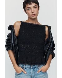 Maeve - Shirred Tank Top - Lyst