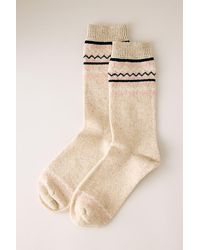 Barbour - Anaise Fair Isle Wool-Blend Socks - Lyst