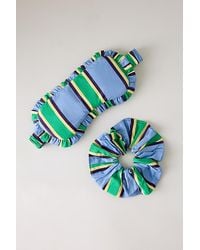 Chelsea Peers - Cotton Jewel Stripe Sleep Mask & Scrunchie Gift Set - Lyst