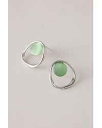 By Anthropologie - Ring Stone Earrings - Lyst