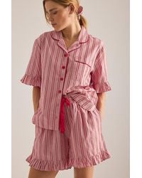 TBCo - Stripe Short Pyjama Set - Lyst