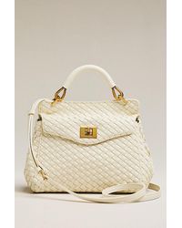 JW PEI - Lucia Classic Top Handle Woven Bag - Lyst