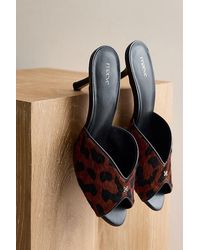 Maeve - Peep Toe Kitten Heels - Lyst
