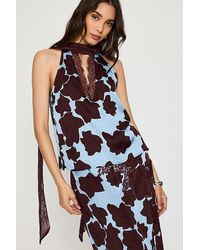 Never Fully Dressed - Lily Scarf-Neck Top - Lyst
